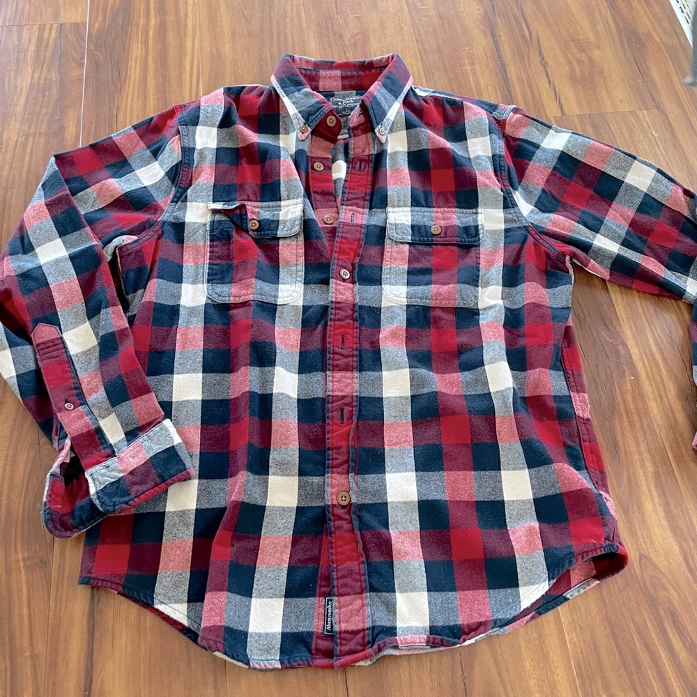 AF relaxed fit men’s flannel